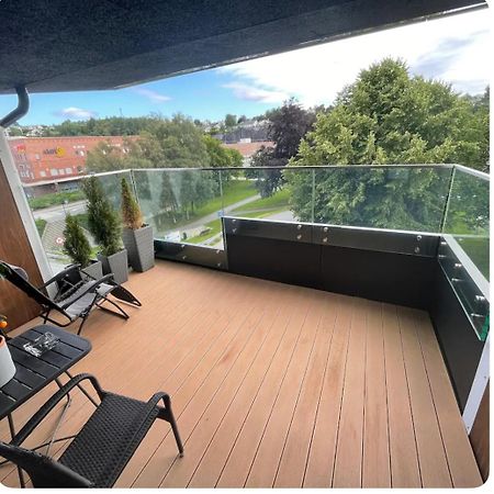 Moderne Leilighet ストード エクステリア 写真