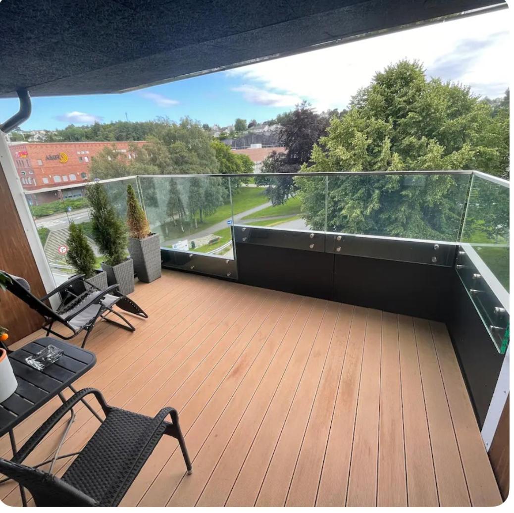 Moderne Leilighet ストード エクステリア 写真